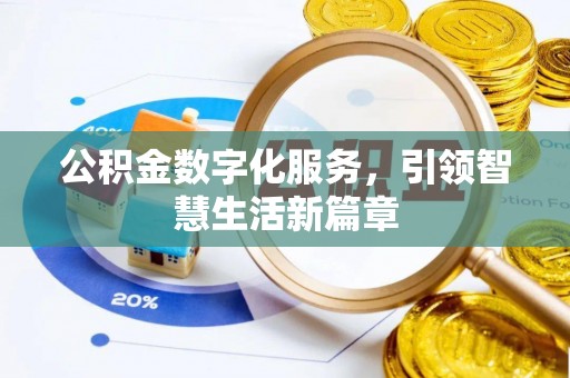 汶川公积金数字化服务，引领智慧生活新篇章