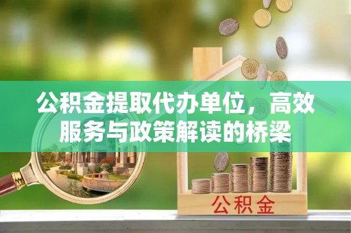 汶川公积金提取代办单位，高效服务与政策解读的桥梁